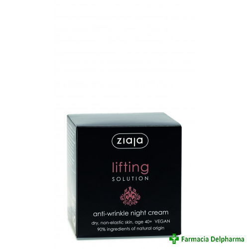 Crema de noapte antirid 40+ (Lifting Solution) x 50 ml, Ziaja